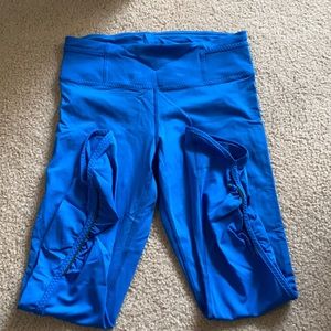 Royal blue lululemon leggings